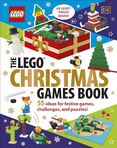 The LEGO Christmas Games Book: 55 Ideas for Festive Games, Challenges, and Puzzles (DK Bilingual Visual Dictionary)